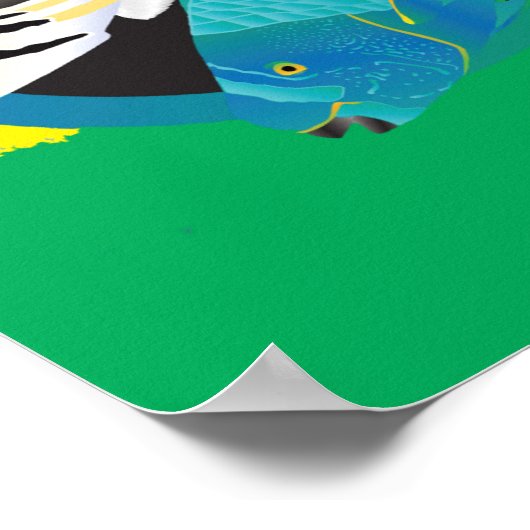 Hawaii Reggae Turtle Hawaii Poster (Hoek)