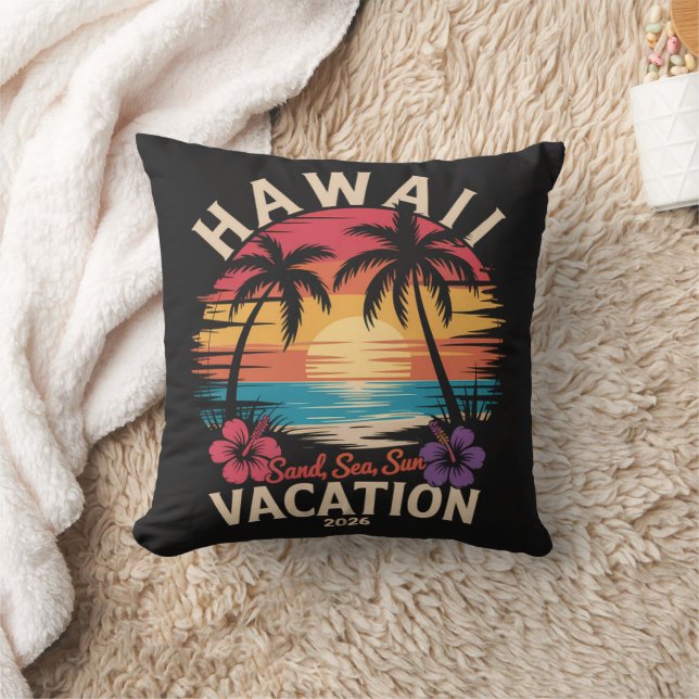 Hawaii Reis 2026 Zomer Vakantie Strand Kussen (Deken)