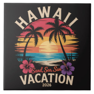 Hawaii Reis 2026 Zomer Vakantie Strand Tegeltje