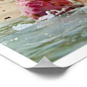 Hawaii Reisposter Hawaiaanse Kunst Retro Surfprint Poster (Hoek)