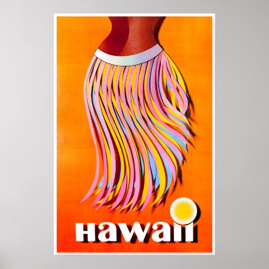 Hawaii Reisposter Poster (Voorkant)