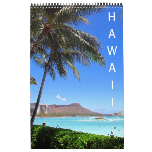 Hawaii-reizen 2026 kalender (Hoes)