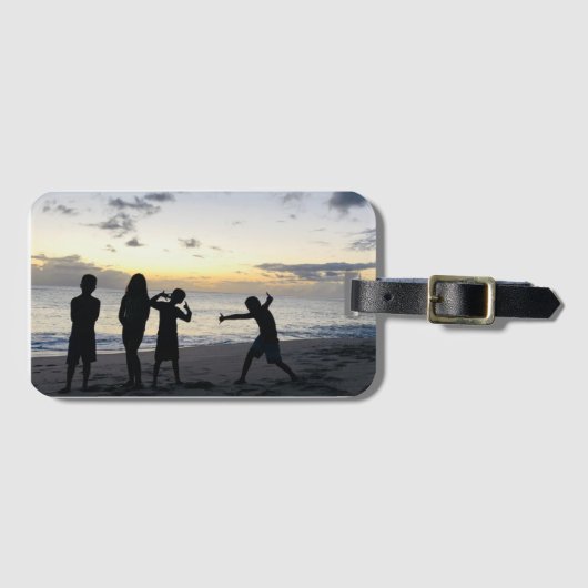 Hawai'i reizen bagagelabel (Voorkant (horizontaal))