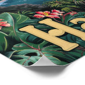 Hawaii Reizen Poster Art Print Poster (Hoek)