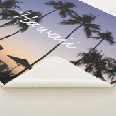 Hawaii resort sunset sherpa deken (3/4)