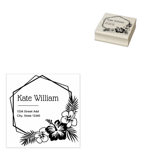 Hawaii retouradresstempel rubberstempel (Gestempeld)