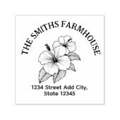 Hawaii retouradresstempel  zelfinktende stempel (Design)