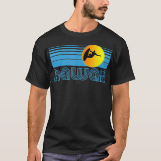 Hawaii Retro Hawaiian Surfing Souvenir Gift T-shirt