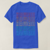 Hawaii Retro Hollow Five T-shirt (Design voorkant)
