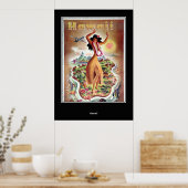 Hawaii  Retro Print (Keuken)