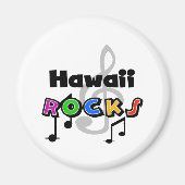 Hawaii Rocks Magneet (Voorkant)
