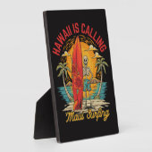 Hawaii roept Maui surfen eiland vibes Fotoplaat (Zijkant)