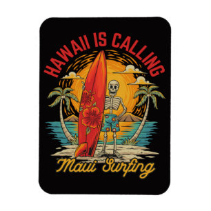 Hawaii roept Maui surfen eiland vibes Magneet