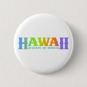 Hawaii Ronde Button 5,7 Cm