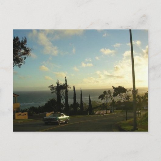 Hawaii RSVP Uitnodiging Briefkaart (Voorkant)