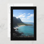 Hawaii Save the Date Wedding Briefkaart (Voorkant / Achterkant)