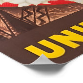 Hawaii Schilderij Hawaiaanse Kunstprint Verenigde  Poster (Hoek)