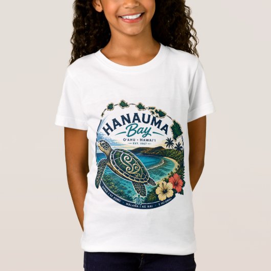 Hawaii Schildpad T-shirt (Voorkant)
