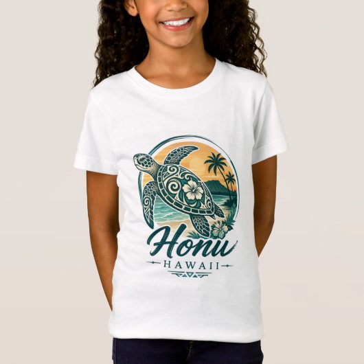 Hawaii Schildpad T-shirt (Voorkant)