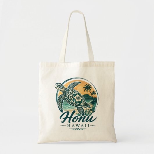 Hawaii Schildpad Tote Bag (Voorkant)
