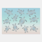 Hawaii Schildpadden Martim Nautical Inpakpapier Vel (Voorkant)