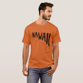 Hawaii-scoop T-shirt (Voorkant volledig)