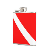 Hawaii Scuba Dive Flag Heupfles (Links)