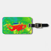 Hawaii Scuba Diver Bagagelabel (Voorkant horizontaal)