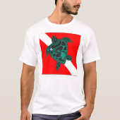 Hawaii Scuba Diving - Hawaii Turtle T-shirt (Voorkant)
