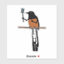 Hawaii Shama Vogel Selfie  Sticker