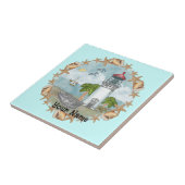 Hawaii Shells Lighthouse Tegel Tegeltje (Zijkant)