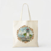 Hawaii Shells Lighthouse  Tote Bag (Voorkant)