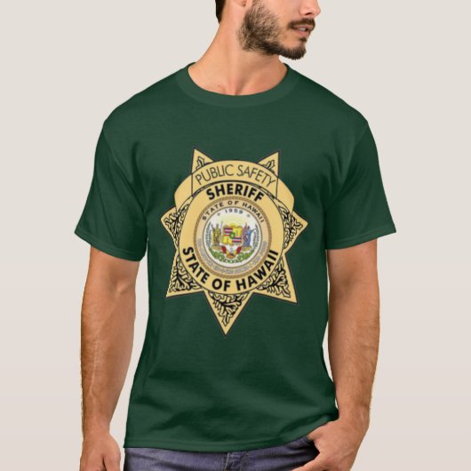 Hawaii Sheriff T-shirt (Voorkant)