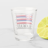 Hawaii Shot Glas (Achterkant)