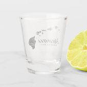 Hawaii Shot glass Shot Glas (Achterkant)