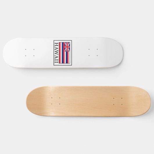 Hawaii Skateboard (Horizontaal)