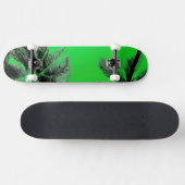 Hawaii skateboard, groen persoonlijk skateboard (Horizontaal)