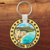 Hawaii Sleutelhanger (Achterkant)