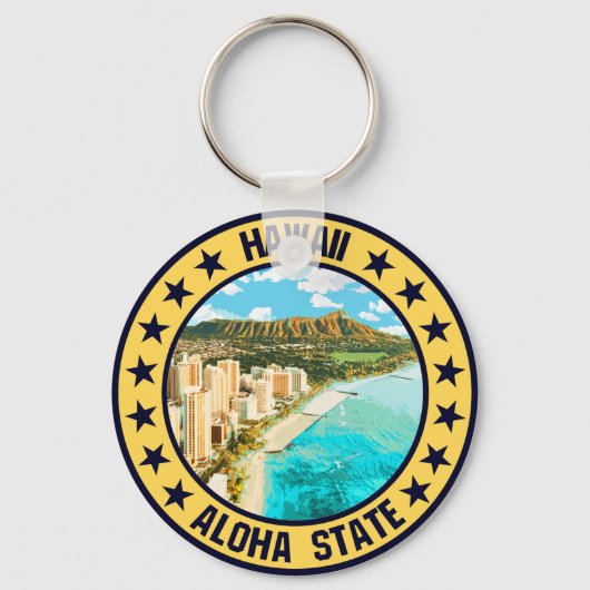 Hawaii Sleutelhanger (Achterkant)