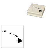 Hawaii Solid Rubber Art Stamp Rubberstempel (Gestempeld)