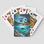 Hawaii-speelkaarten Pokerkaarten (Achterkant)