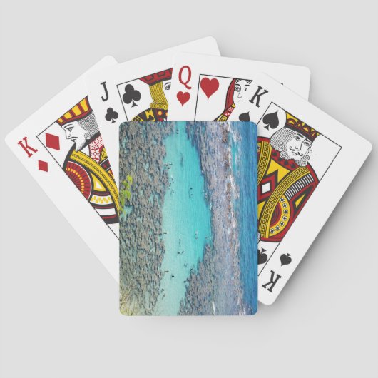 Hawaii-speelkaarten Pokerkaarten (Achterkant)