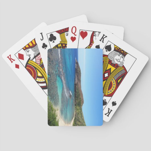 Hawaii-speelkaarten Pokerkaarten (Achterkant)