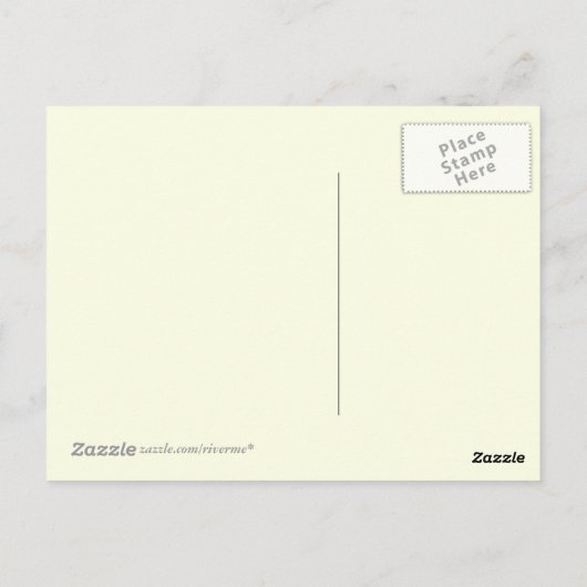 Hawaii Splash Plumeria Flowers Palm Trees Swirls Briefkaart (Achterkant)