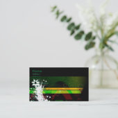 Hawaii-sproeiers Visitekaartje (Staand voorkant)