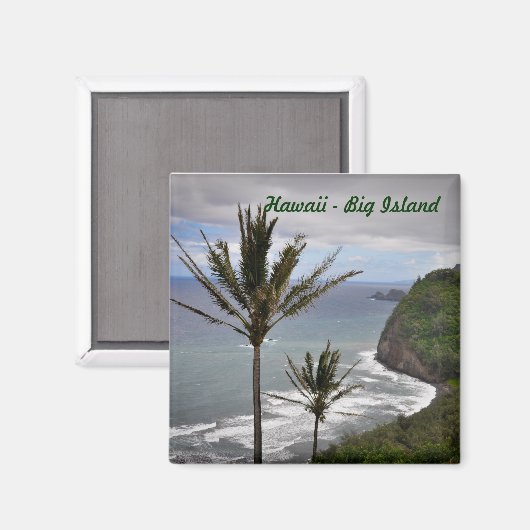 Hawaii Square Magnet (Voorkant / Achterkant)