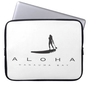 Hawaii staat op het peddel laptop sleeve