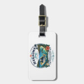 Hawaii Staatsvis Bagagelabel (Voorkant verticaal)