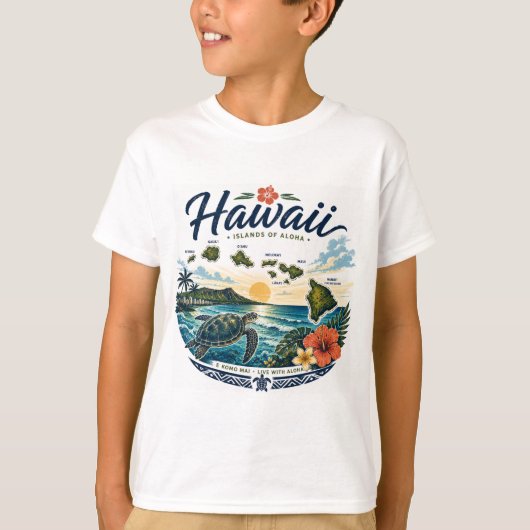 Hawaii Staatsvis T-shirt (Voorkant)