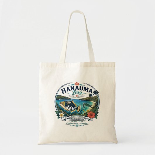 Hawaii Staatsvis Tote Bag (Voorkant)